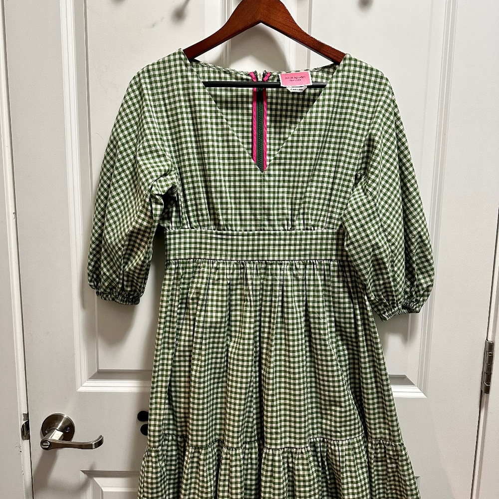 Women’s Kate Spade Mini Gingham Bodega Dress